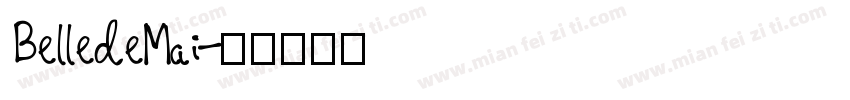 BelledeMai字体转换
