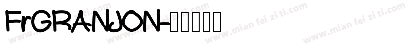 FrGRANJON字体转换