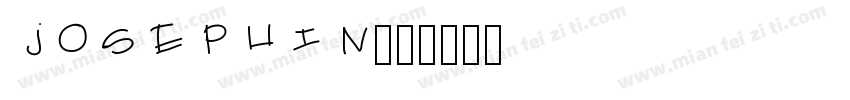 Josephin字体转换