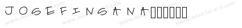 josefinsana字体转换
