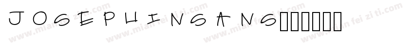 josephinsans字体转换