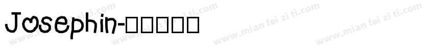 Josephin字体转换