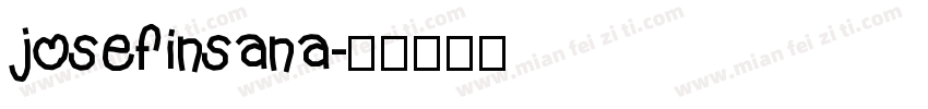 josefinsana字体转换