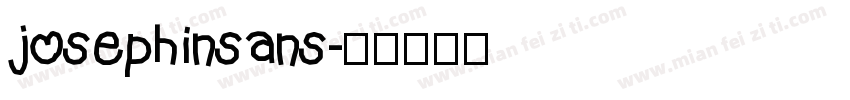 josephinsans字体转换