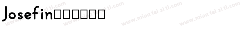 Josefin字体转换