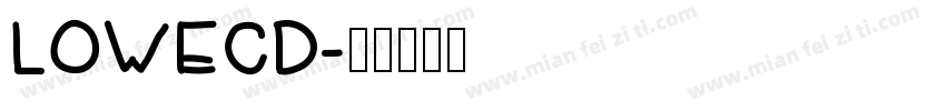 LOWECD字体转换