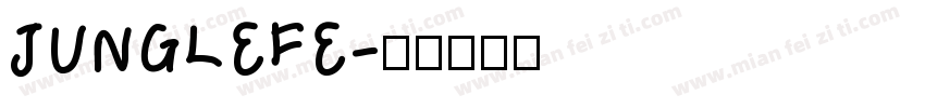 JUNGLEFE字体转换