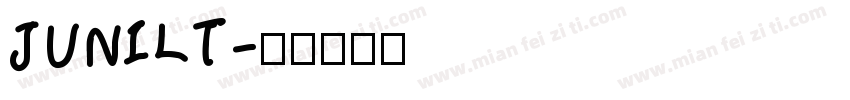 JUNILT字体转换