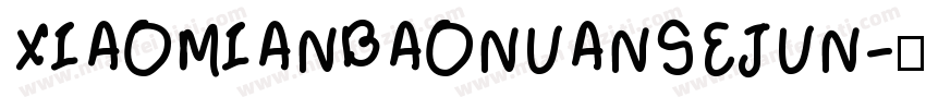 XIAOMIANBAONUANSEJUN字体转换