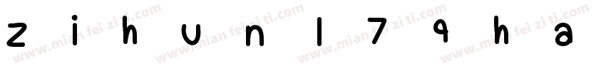 zihun179hao-zhengkub字体转换