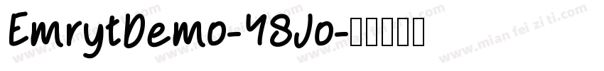 EmrytDemo-Y8Jo字体转换