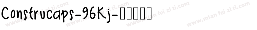 Construcaps-96Kj字体转换
