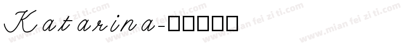 Katarina字体转换