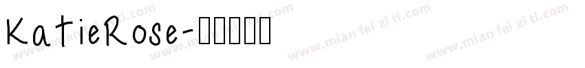 KatieRose字体转换
