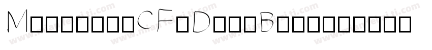 ManifoldCF-DemiBold字体转换