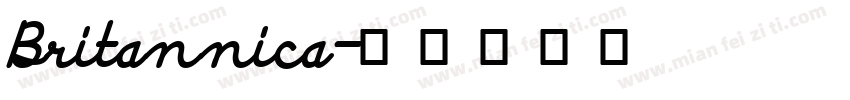 Britannica字体转换