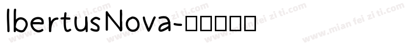 lbertusNova字体转换