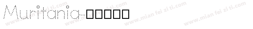 Muritania字体转换