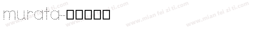 murata字体转换