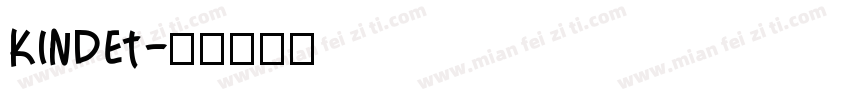 KINDET字体转换