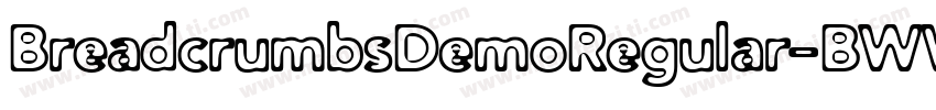BreadcrumbsDemoRegular-BWWmV字体转换