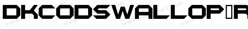 Dkcodswallop-rDm7字体转换
