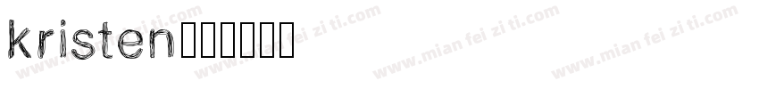 kristen字体转换