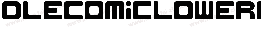 DleComicLowercase-GM7q字体转换