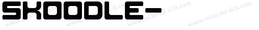 Skoodle字体转换