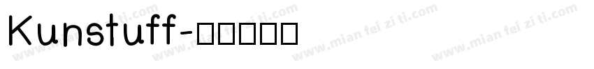 Kunstuff字体转换