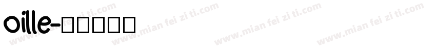 oille字体转换