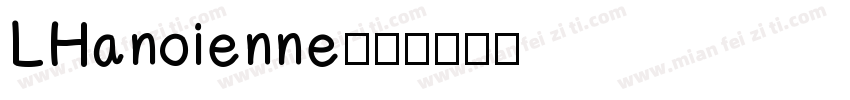 LHanoienne字体转换