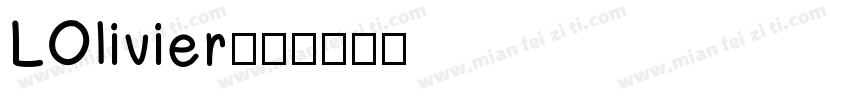 LOlivier字体转换