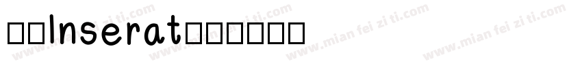 三十lnserat字体转换