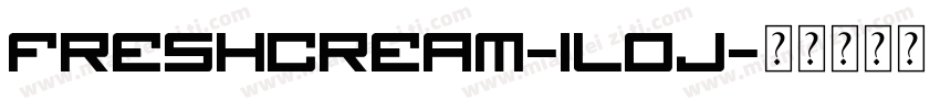 FreshCream-1LOj字体转换
