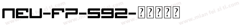 NEU-F7-S92字体转换