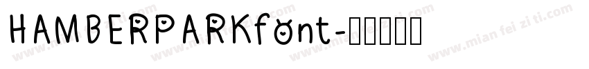 HAMBERPARKfont字体转换