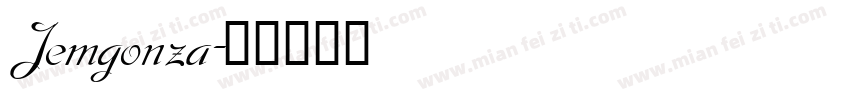 Jemgonza字体转换