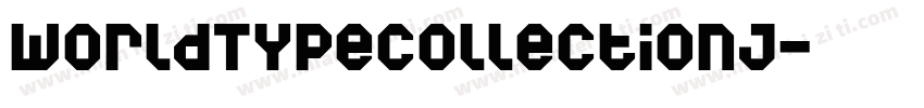 WorldTypeCollectionJ字体转换