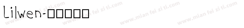 Lilwen字体转换