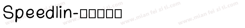 Speedlin字体转换