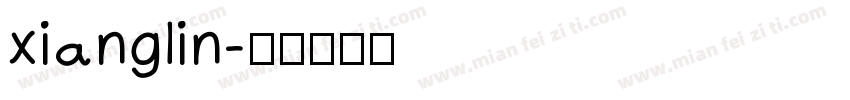 xianglin字体转换