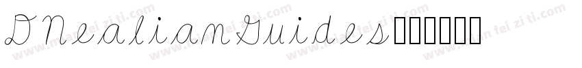 DNealianGuides字体转换