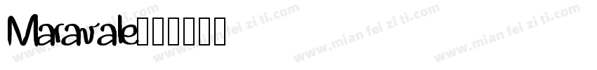 Maravale字体转换