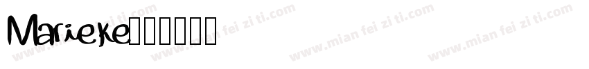 Marieke字体转换