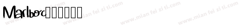 Marlboc字体转换