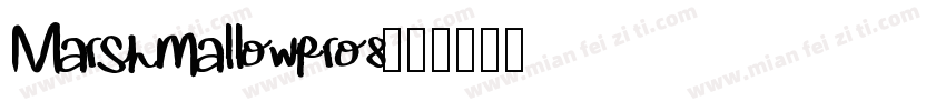 Marshmallowpro8字体转换