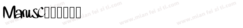 MaruSC字体转换