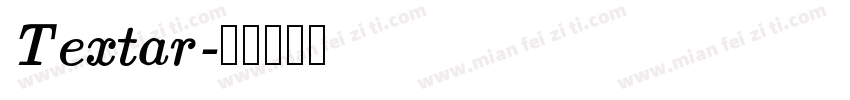 Textar字体转换