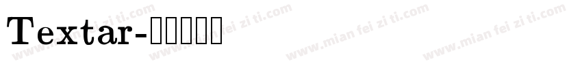 Textar字体转换